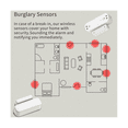 thumbnail image 4 of 2Pairs Smart Door Sensor, WiFi Window Door Sensor Alarm, Contact Sensor for Home Security, Smart Home Automation, 4 of 7