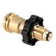 thumbnail image 3 of Yeacher Lixada Adaptateur de Réservoir de Propane Valve de Régulateur en Laiton Massif Sécurité POL Réservoir Se Convertit en Tuyau de Régulateur QCC1/Type1, 3 of 7