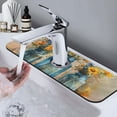 thumbnail image 7 of Kdxio Rustic Blue Vase Blossoms Pattern Non-Slip Diatom Mud Faucet Drain Pad,Self Absorbent Mat for Kitchen Sink for Variety Kitchen & Bathroom Countertops, 7 of 7