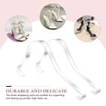 thumbnail image 2 of SHISUYAN 10pcs High Heels Support Rack Shoe Holder Women Shoe Display Rack Acrylic Shoes Sandals Display Support, 2 of 9