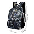 thumbnail image 2 of Mobile Suit Gundam 3 Pcs Backpack Set With Lunch Bag And Pencil Case Casual Bookbag Lunch Box Pencil Box, 2 of 8