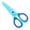 Blue, variant on Round-Tip Craft Scissors, Safety Decorative Cutters, Blue, Safety Scissors With Round Blunt Tips And Decorative Edge, Blue Colored Handles For Easy Grip, Ideal For sch○○l And Craft Projects