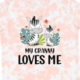thumbnail image 4 of Inktastic Zebra My Granny Loves Me Boys or Girls Toddler T-Shirt, 4 of 5