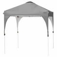thumbnail image 6 of Gymax 6.6x6.6 FT Pop up Canopy Tent Shelter Height Adjustable w/ Roller Bag Grey, 6 of 9