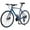 Blue, variant on iRerts 24 Speed Hybrid Bike, 700C Road Bikes for Men Women, Adult City Bicycle Commuter Bike with Double Disc Brake and 3*8 Gears Shimano, Lightweight Adult Bike for School Commuting, Light Blue