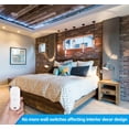 thumbnail image 2 of TORCHSTAR Wireless Light Switch and Receiver Kit, Simple Remote Control, On/Off No Wire Switch for Tungsten, Incandescent, Filament, LED Lights, Lamps, Signal Works up to 100ft RF Range, Pack of 2, 2 of 7