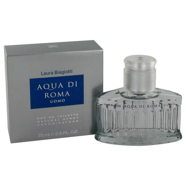 Aqua Di Roma by Laura Biagiotti 75 ml Eau De Toilette Spray for Men 