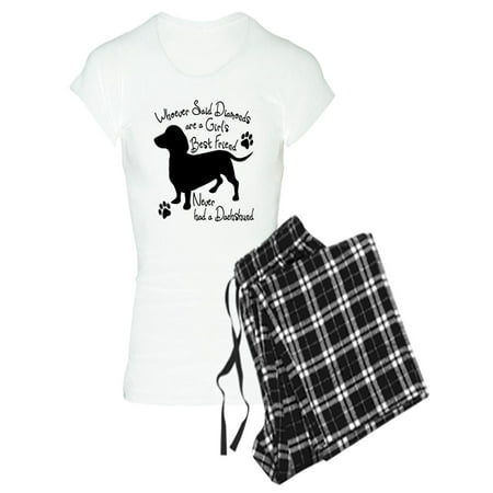 

CafePress - Dachshund: Girls Best Frien - Women s Light Pajamas