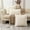 White, variant on EGYMEN 1PC Snowflake Velvet Pillow Cover, 17"x17" Soft Touch Decorative Pillowcase for Sofa or Bed, Cozy Lumbar Support Cushion Cover for Comfort and Style(Black)