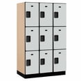 thumbnail image 6 of Salsbury Industries 3 Tier 3 Wide Employee Locker, 6 of 7