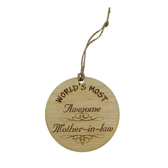 Worlds most Awesome Mother-in-Law - Ornament