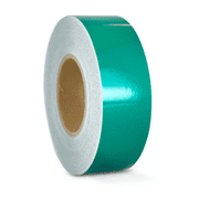 T.R.U. REF-7 Green Engineering Grade Reflective Tape: 1/2 in. wide x 30 ft. length