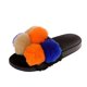 thumbnail image 2 of Zapatillas de felpa con bolas de pelo de color para mujer, nuevas zapatillas de algodón de felpa de gran tamaño Wmkox8yii  hj789, 2 of 5
