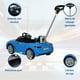 thumbnail image 2 of Carro montable BMW Z4 para niños y Bebes 3 en 1 azul Con música y claxón, 2 of 7