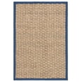 thumbnail image 2 of SAFAVIEH Natural Fiber Arbor Bordered Area Rug, Natural/Light Navy, 2' x 3' - Coastal Design, Natural & Light Navy, Seagrass, Ideal for Entryway, Kitchen, Living Room, Office, Bathroom, Bedside, 2 of 10