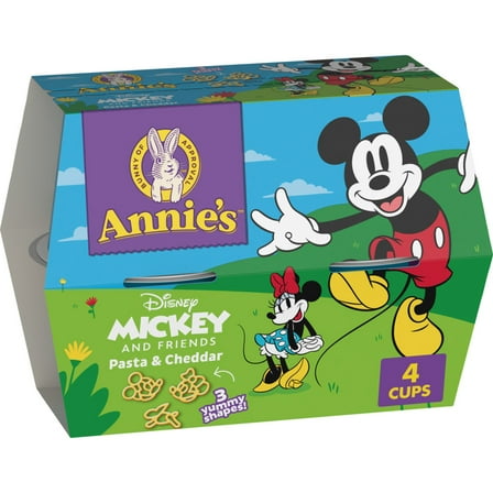 Annie's Disney Mickey and Friends, Microwavable Macaroni and Cheese, 4 Cups, 7.48 oz