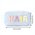thumbnail image 2 of Under $1 Pencil Case, Letter Print Portable Large Capacity Stationery Bag, Versatile Pen Pouch for College Office by PALIFEUR, 2 of 5