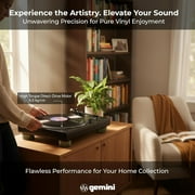 Gemini TT-5000 Direct Drive DJ Turntable for Vinyl Records