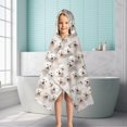 thumbnail image 6 of Shih Tzu Dog Hooded Bath Towel，50"x30" for Ages 3 To 12 Kids, Quick Dry Lightweight Soft Microfiber Hood Beach Towel Cover Up for Kids, 6 of 7