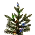 thumbnail image 5 of Vickerman 7.5' x 54" Natural Fraser Fir Artificial Christmas Tree, 3mm LED Color Changing Lights, 5 of 8