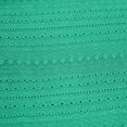 thumbnail image 4 of 57" Wide Polyester Spandex Stretch Eyelet Design Jacquard Knit Fabric - 160 GSM, 4 of 4