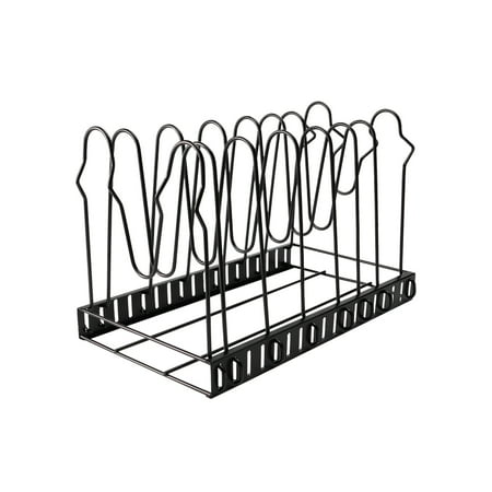 

DoIttop New Arrivals Space Saving Multi Layer Iron Pot Rack Storage Organizer For Kitchen Lid Holder