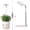 White with base, variant on Full Spectrum LED Grow Light, Adjustable Stake Supplement Lamp for Indoor Succulents Green Plants & Potted Flowers