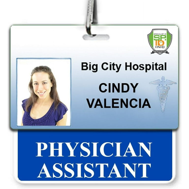 PA Student Badge Buddy Vertical Oversized