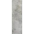 thumbnail image 2 of Addison Rugs Mayfield Washable Transitional Abstract Silver Runner Rug, 2'3" x 7'6", 2 of 5