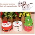 thumbnail image 3 of Toallas de mano navideñas, 1 pieza, decoraciones navideñas únicas de Feliz Año Nuevo, exquisita toalla de Papá Noel con árbol de Navidad, 3 of 4