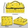 thumbnail image 3 of Iauyy Casserole Carrier for Hot Food Insulated Casserole Travel Carry Bag with Lid Food Warmer Bag for Party/Picnic,Lemon Cartoon Wallpaper, 3 of 7