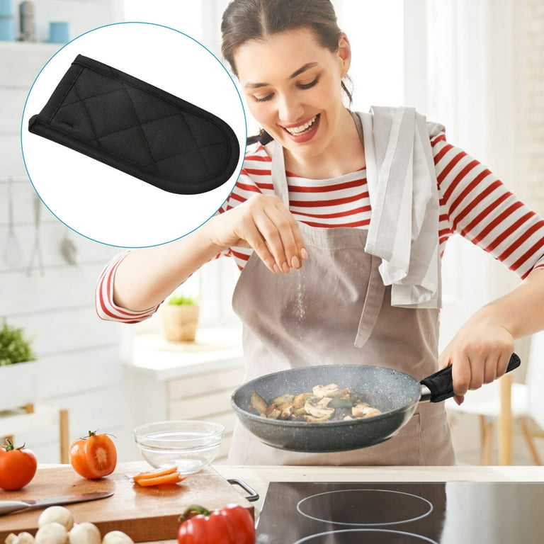 TSV 4pcs Hot Handle Holders, Heat Resistant Pot Handle Covers, Griddle Grip  Sleeves for Cast Iron Skillets
