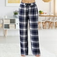 thumbnail image 2 of Outfmvch Skorts for Women Casual Summer Women's Pants Spring Fashion Casual Plaid Lace Cotton Can Be Worn Outside Pajamas Home Pants Mens Pajama Pants White XL, 2 of 5