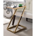 thumbnail image 4 of Acme Side Table in Chrome and Mirror Finish 81822, 4 of 11
