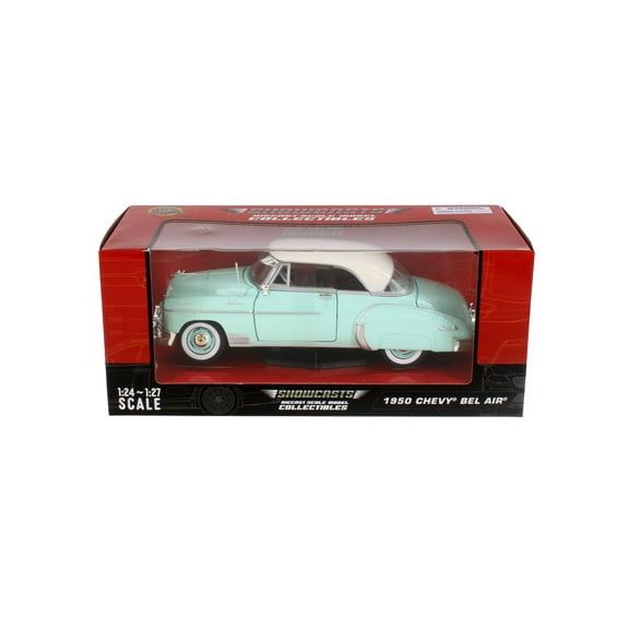 1950 Chevy Bel Air, Green - Showcasts 77268GN - 1/24 Scale Diecast Model Car