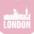 thumbnail image 4 of Inktastic London England City Skyline with Grunge Boys or Girls Baby Bib, 4 of 4