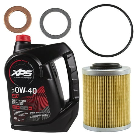 BRP FKOCK10621 OEM XPS Oil Change Kit for Can-Am Maverick X3 & Maverick X3 Max R Turbo 900