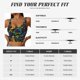 thumbnail image 5 of Fotbe Off-Road Vehicle Sujetador Deportivo Largo sin Aros para Mujer con Almohadillas y Soporte Medio, Transpirable y Absorbente, Camiseta Tipo Chaleco o Tank Top-X-Large, 5 of 8