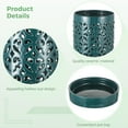 thumbnail image 4 of Bottlepic Ceramic Orchid Planter with Holes, Orchid Pots with Tray for Indoor and Outdoor Plants Home Garden Decor, 4 of 6