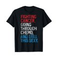 thumbnail image 1 of T-Shirt Cadeau Patient Citation Inspirante Combattant du Cancer Drôle - comme sur L'Image - L, 1 of 2