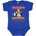 thumbnail image 3 of Inktastic Protected by a Basset Hound Funny Dog Boys or Girls Baby Bodysuit, 3 of 5