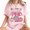 Pink 2, variant on Godmerch Women's In October We Wear Pink Cute Pumpkin Breast Cancer Awareness T-Shirt