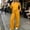 (Fashion 76)Yellow, variant on Aimik Lounge Sets for Women Long Sleeve V Neck Top and Wide Leg Pants Fall Winter Casual Outfits Sweatsuits with Pockets