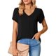 thumbnail image 1 of Ichuanyi liquidación de manga casual para mujeres tops con cuello en v ICHUANYI WER2023081603217, 1 of 9