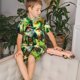 thumbnail image 4 of Fotbe st. patrick’s day gnomes Pijama Estampada de 2 Piezas para Niños – Ropa de Dormir de Manga Corta Cómoda para Niños y Niñas, Camiseta y Shorts de Algodón-X-Large, 4 of 6