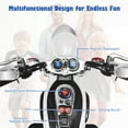 thumbnail image 4 of Costway Moto pour Enfants à 3 Roues, Jouet Électrique à Pile 6 V, Blanc, 4 of 7
