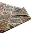 thumbnail image 5 of Tribute Azalea Distressed Vintage Floral Lattice 5x8 Area Rug in Multicolored, 5 of 8