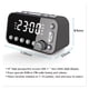 thumbnail image 4 of Radio DAB y FM Reloj despertador digital Retroiluminación LCD Puerto USB dual Temporizador de a Irfora Equipo de radio, 4 of 7