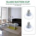 thumbnail image 3 of 8 Pcs Glass Suction Cups - PVC Sucker Hanger Pads for Furniture, with Suction Cup Pads, 3 of 3