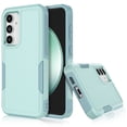 thumbnail image 5 of For Samsung Galaxy S23 FE Case, Dual Layer Shockproof Heavy Duty Cover, eBizWare Rugged Full Body Protection Military Grade Phone Case for Galaxy S23 FE - Mint Green, 5 of 8